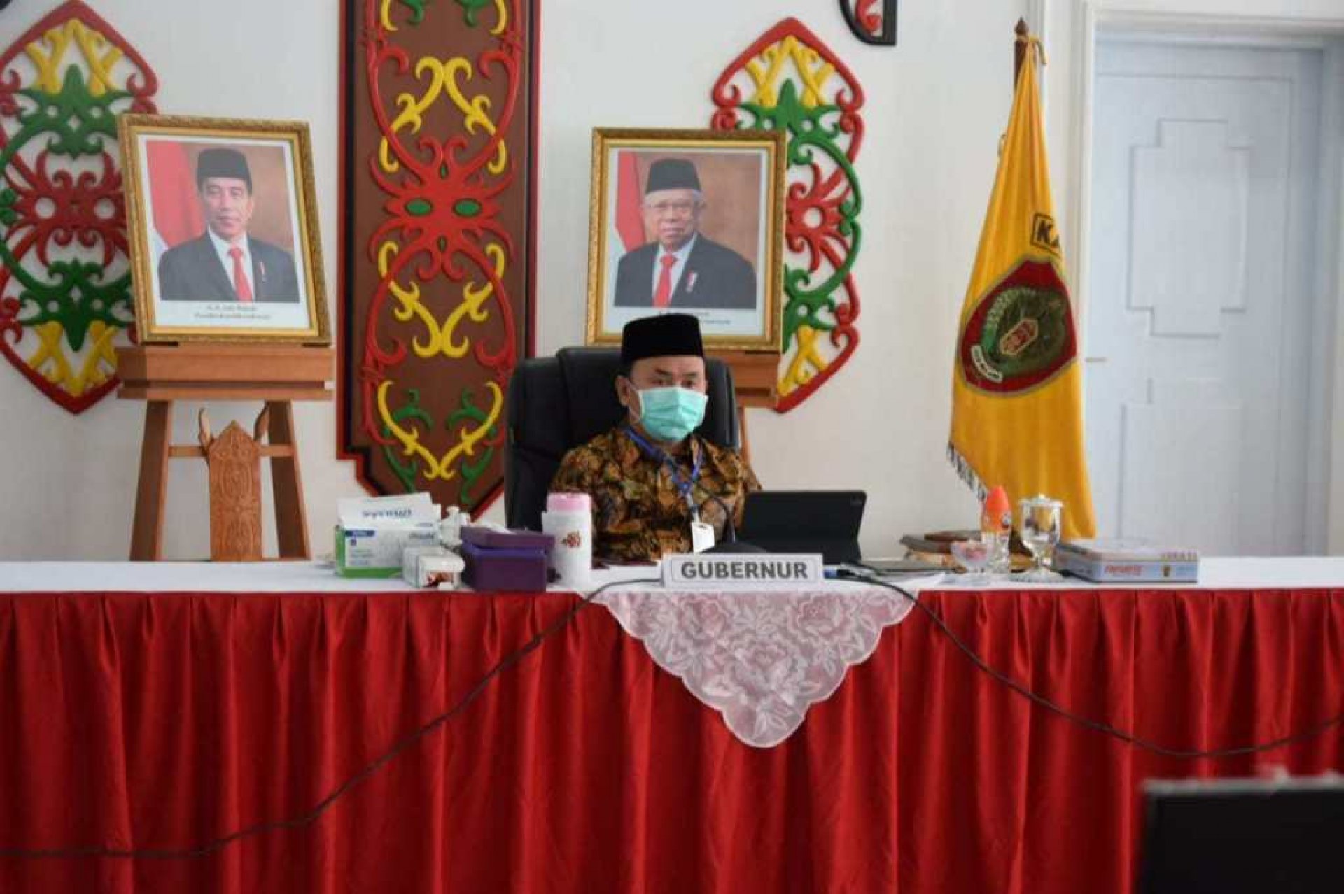 GUBERNUR KALTENG SIAP DUKUNG PUSAT LAKSANAKAN PILKADA SERENTAK 2020 DENGAN PROTOKOL KESEHATAN COVID-19