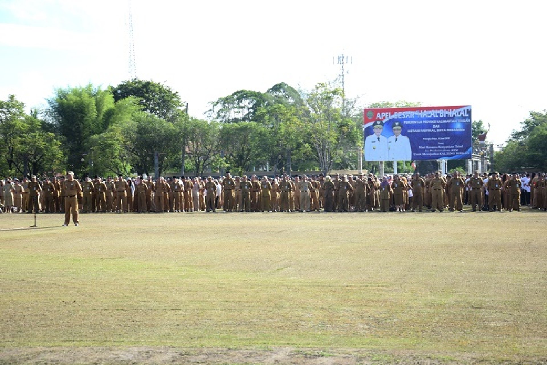 Apel Besar dan Halal Bihalal ASN Lingkup Pemprov Kalteng