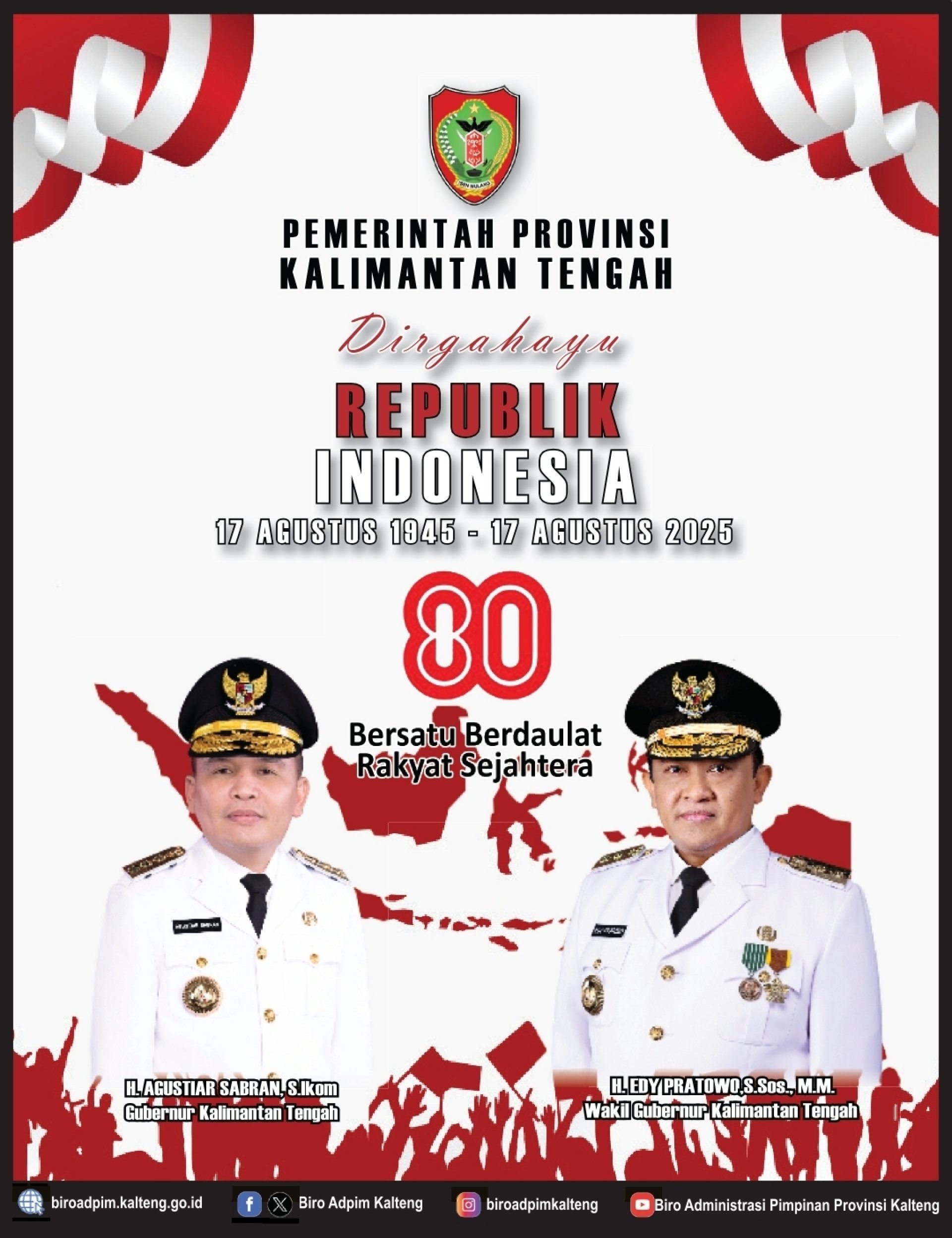 Selamat HUT ke-80 Republik Indonesia!