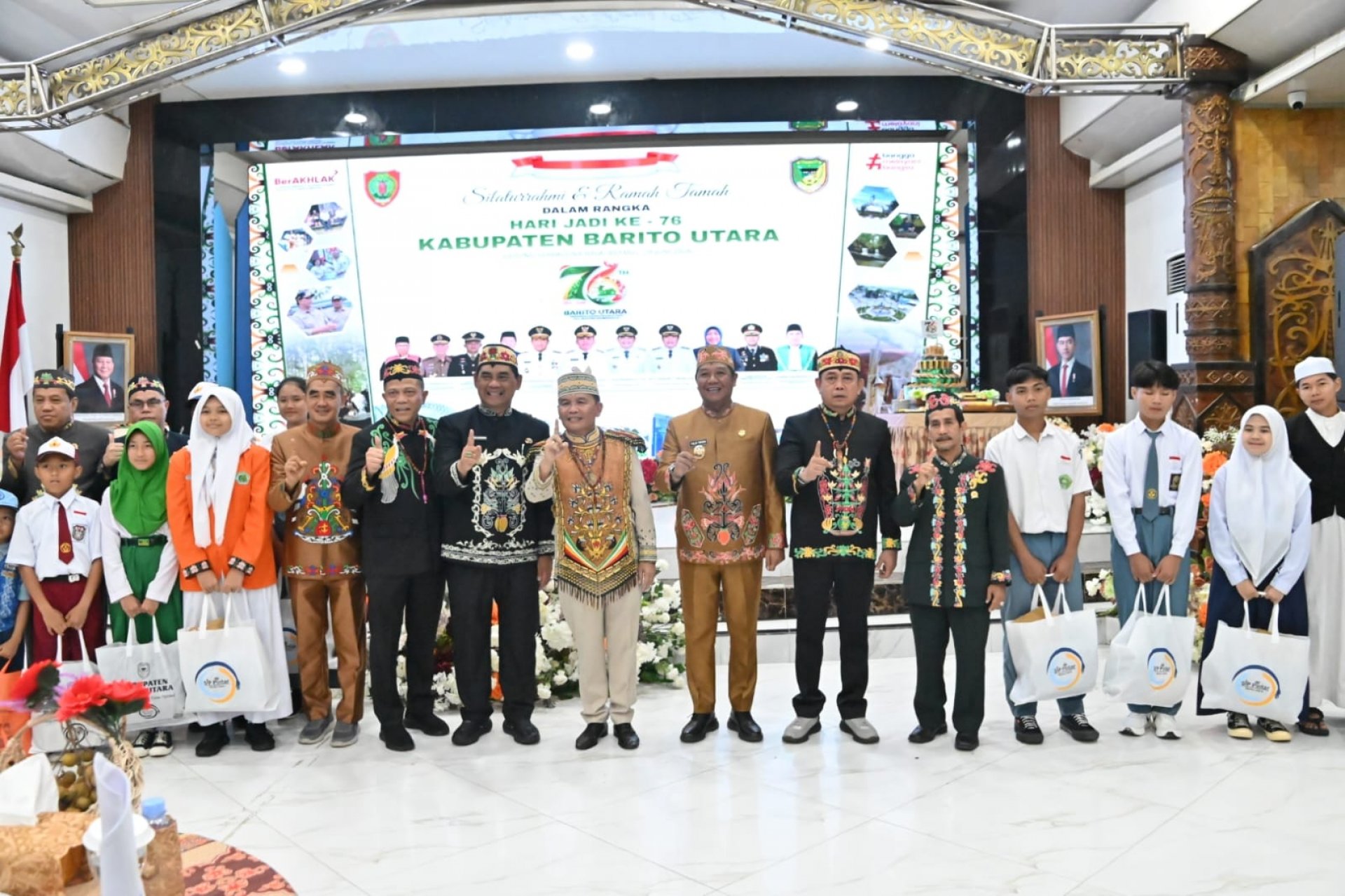 Jalin Silaturahmi, Gubernur Kalteng Hadiri Acara Ramah Tamah Bersama Jajaran Pemerintah Kabupaten Barut