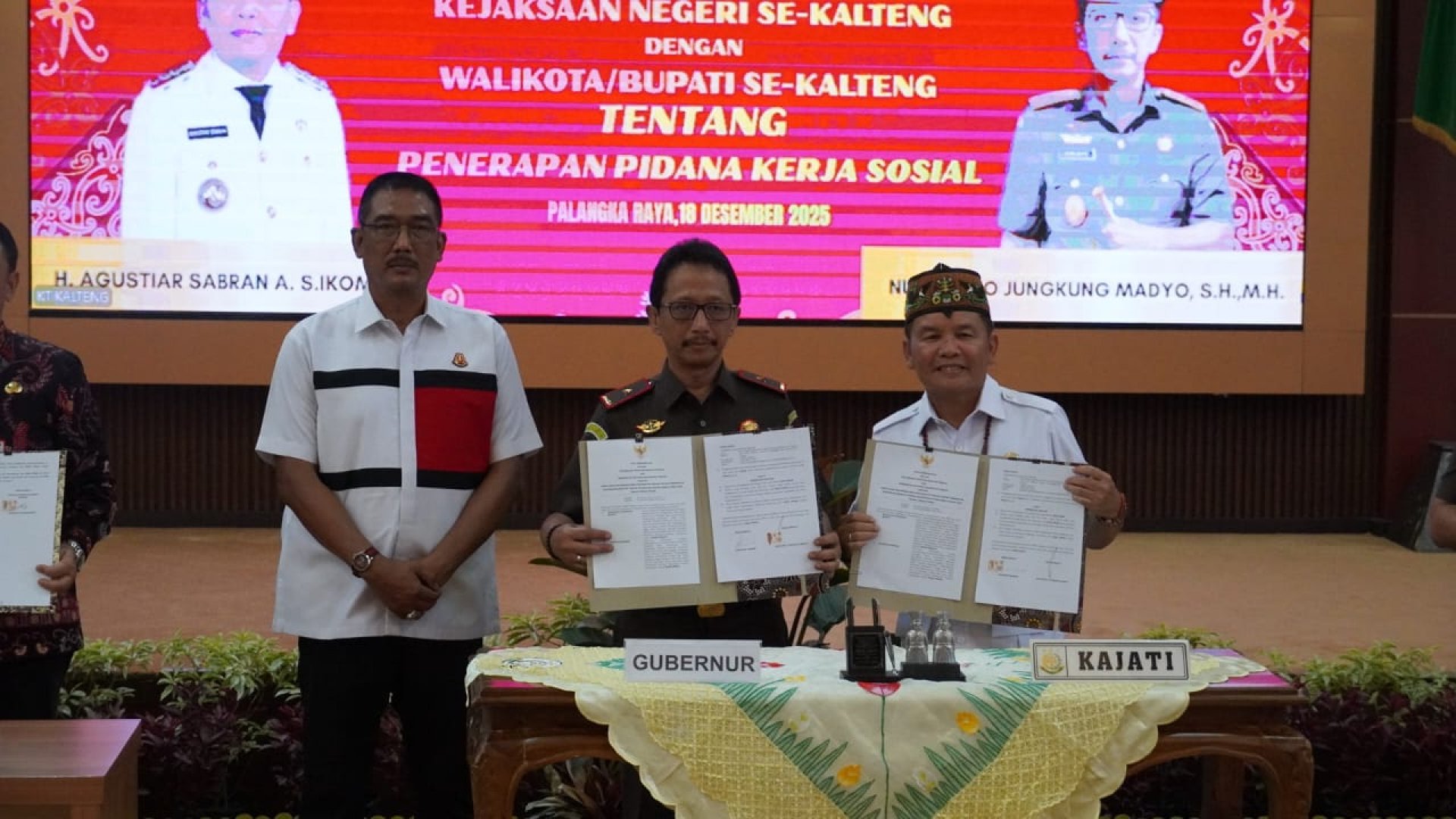 Gubernur Kalteng dan Kejaksaan Tinggi Teken MoU Perkuat Sinergisitas Penanganan Hukum