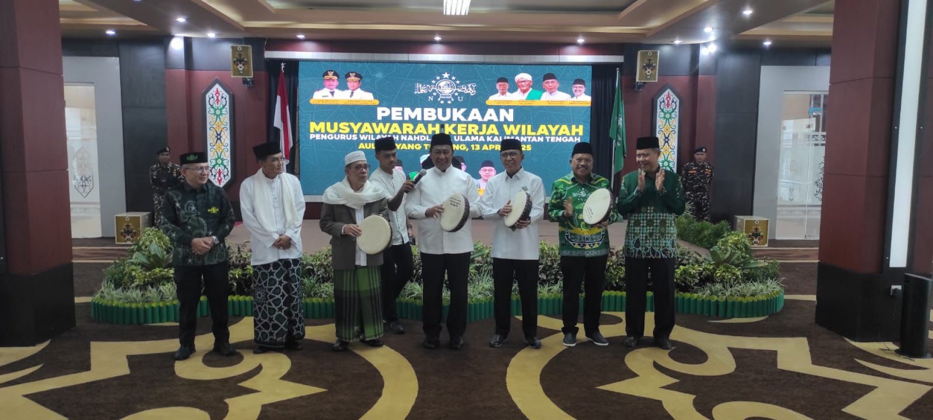 Wagub Edy Pratowo Resmi Buka Muskerwil PWNU Kalteng Tahun 2025