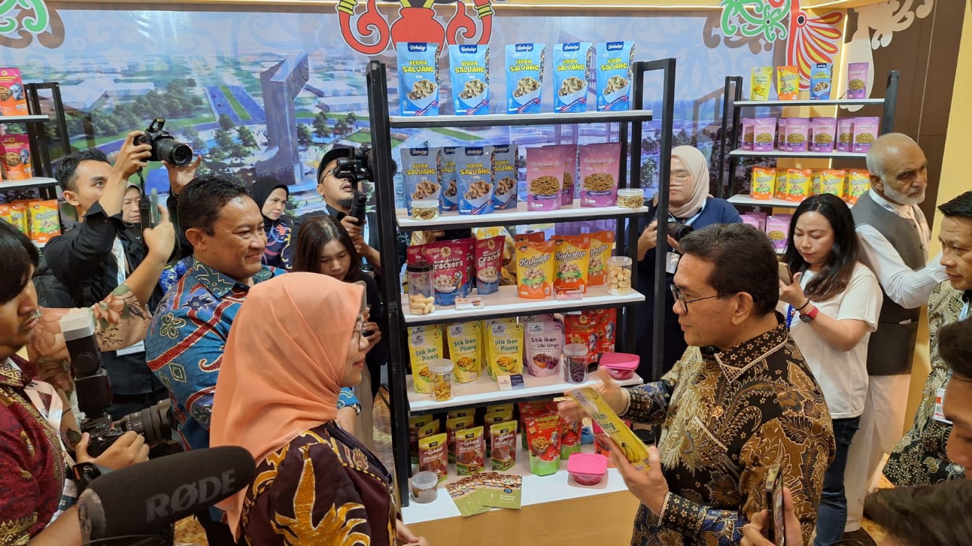 Dibuka Mendag, Wagub Kalteng Hadiri Trade Expo Indonesia 2025