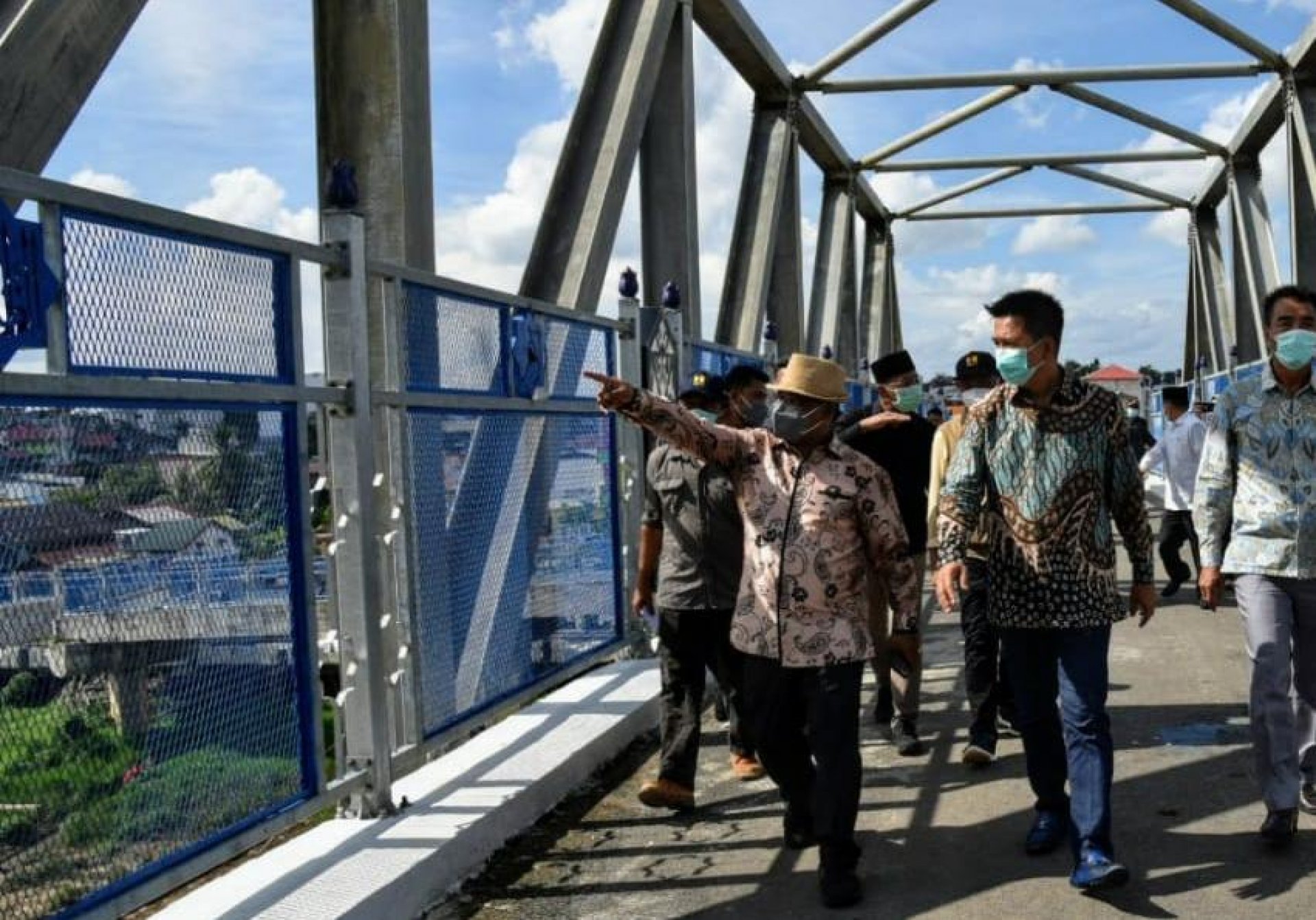 Kunjungi Jembatan Muara Teweh-Jingah dan Islamic Center Barito Utara, Wagub Kalteng: Ke Depan Bisa jadi Potensi Wisata