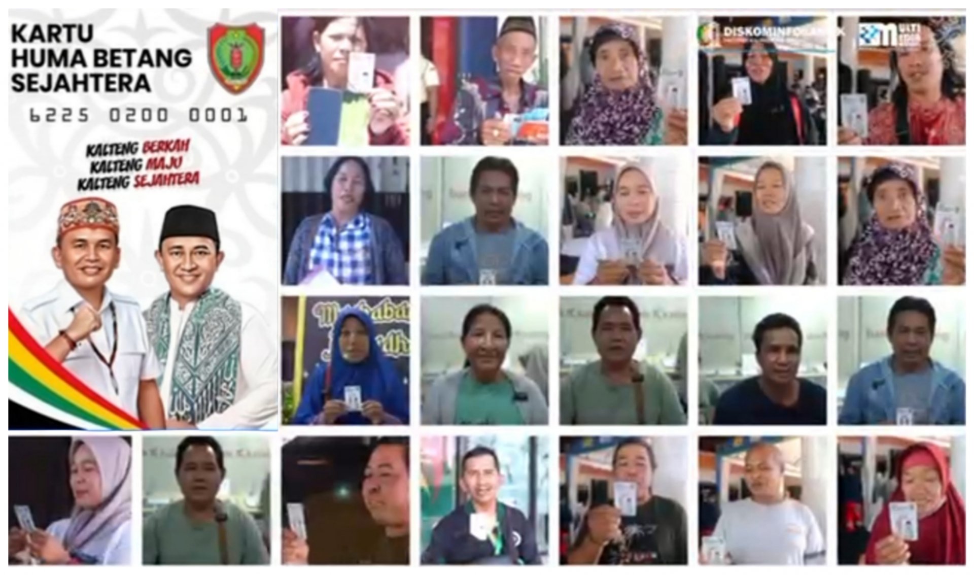 Testimoni Masyarakat Penerima Manfaat Kartu Huma Betang Sejahtera