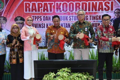 Setda Prov Kalteng Wagub Edy Pratowo Buka Rakor Tpps Dan Rembuk