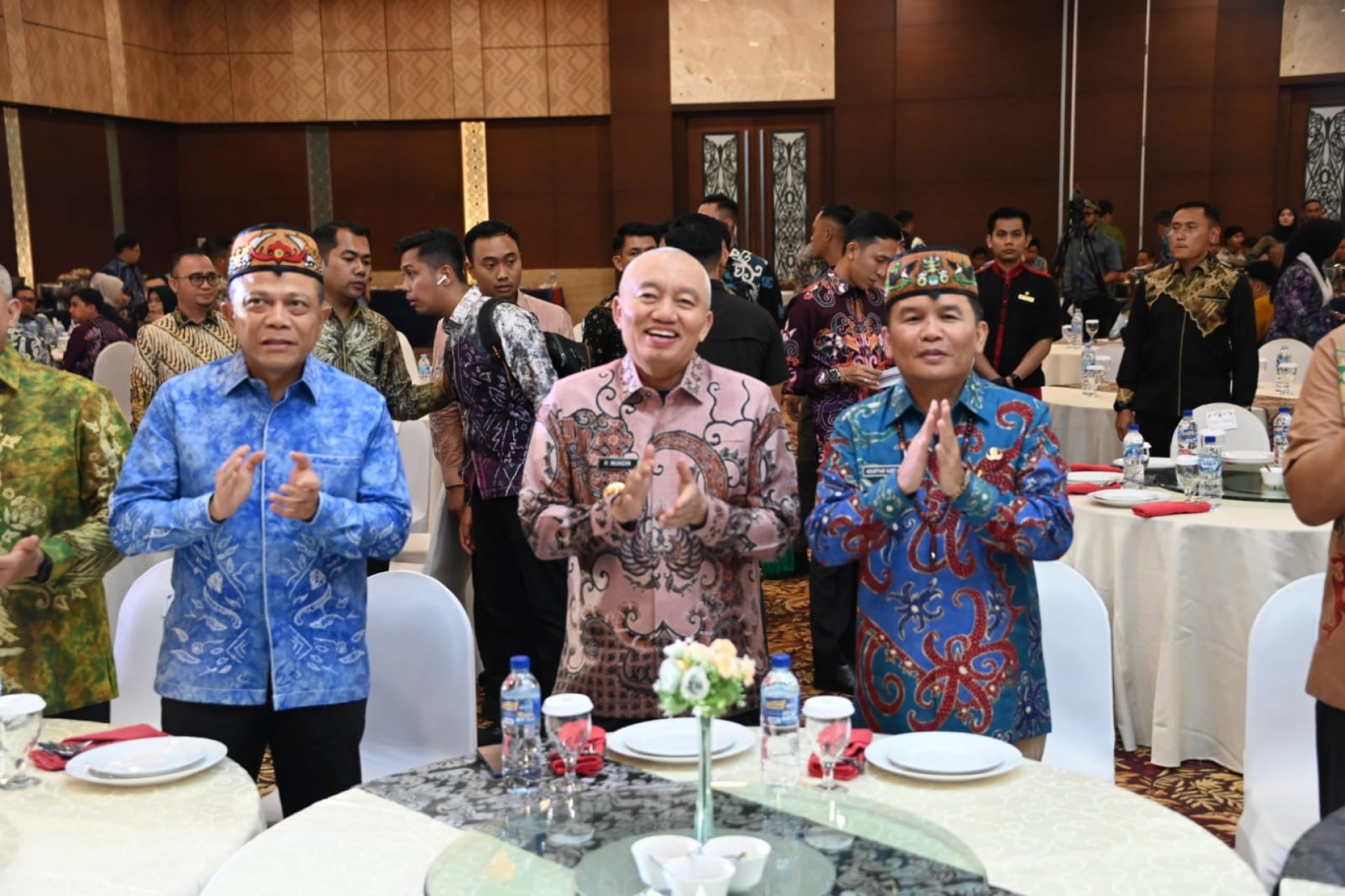 Gubernur Kalteng Agustiar Sabran Hadiri Gala Dinner HLM TP2DD Kalsel di Palangka Raya