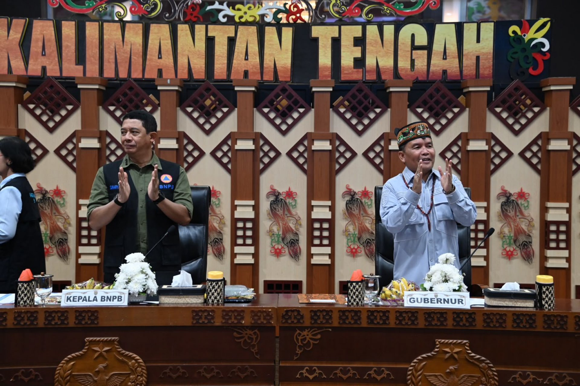 Tangani Karhutla, Pemprov Kalteng Rakor Bersama BNPB