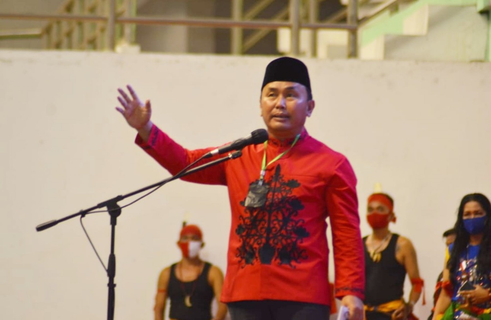 Gubernur Sugianto Sabran Buka Kongres Masyarakat Dayak Lintas DAS Kalteng