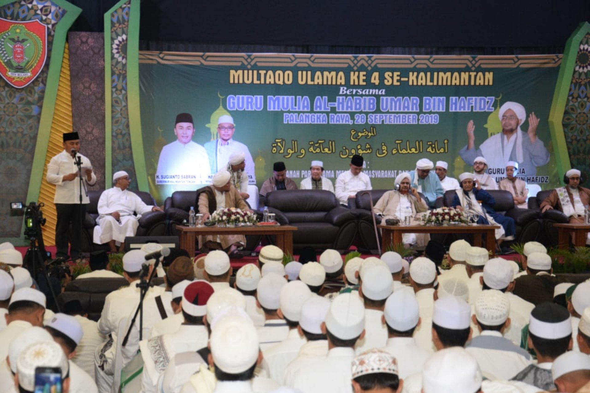 Gubernur Kalteng Hadiri Multaqo Ulama ke-4 Se-Kalimantan Bersama Al Habib Umar Bin Hafidz