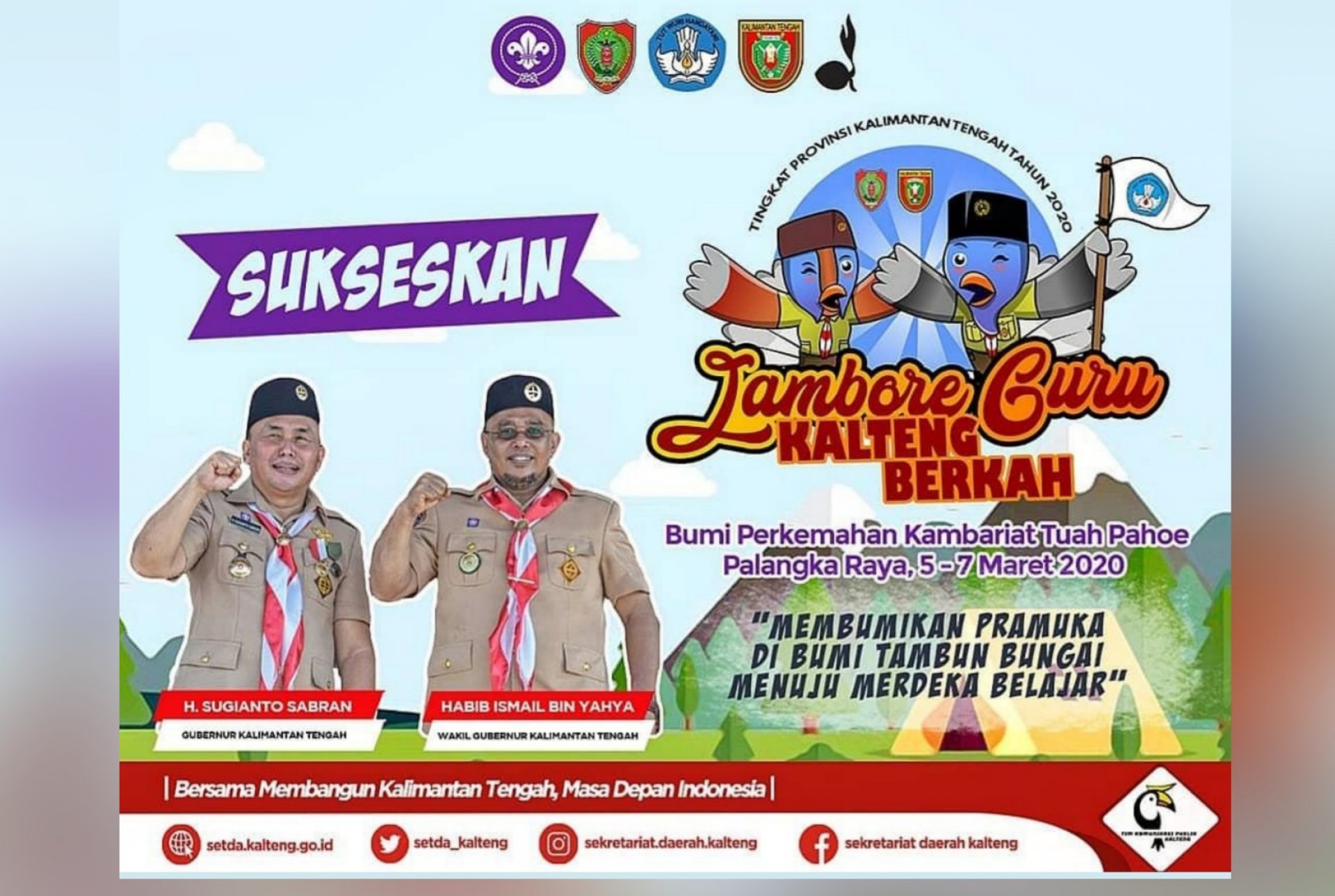 Jambore Guru Tingkat Provinsi Kalimantan Tengah Tahun 2020