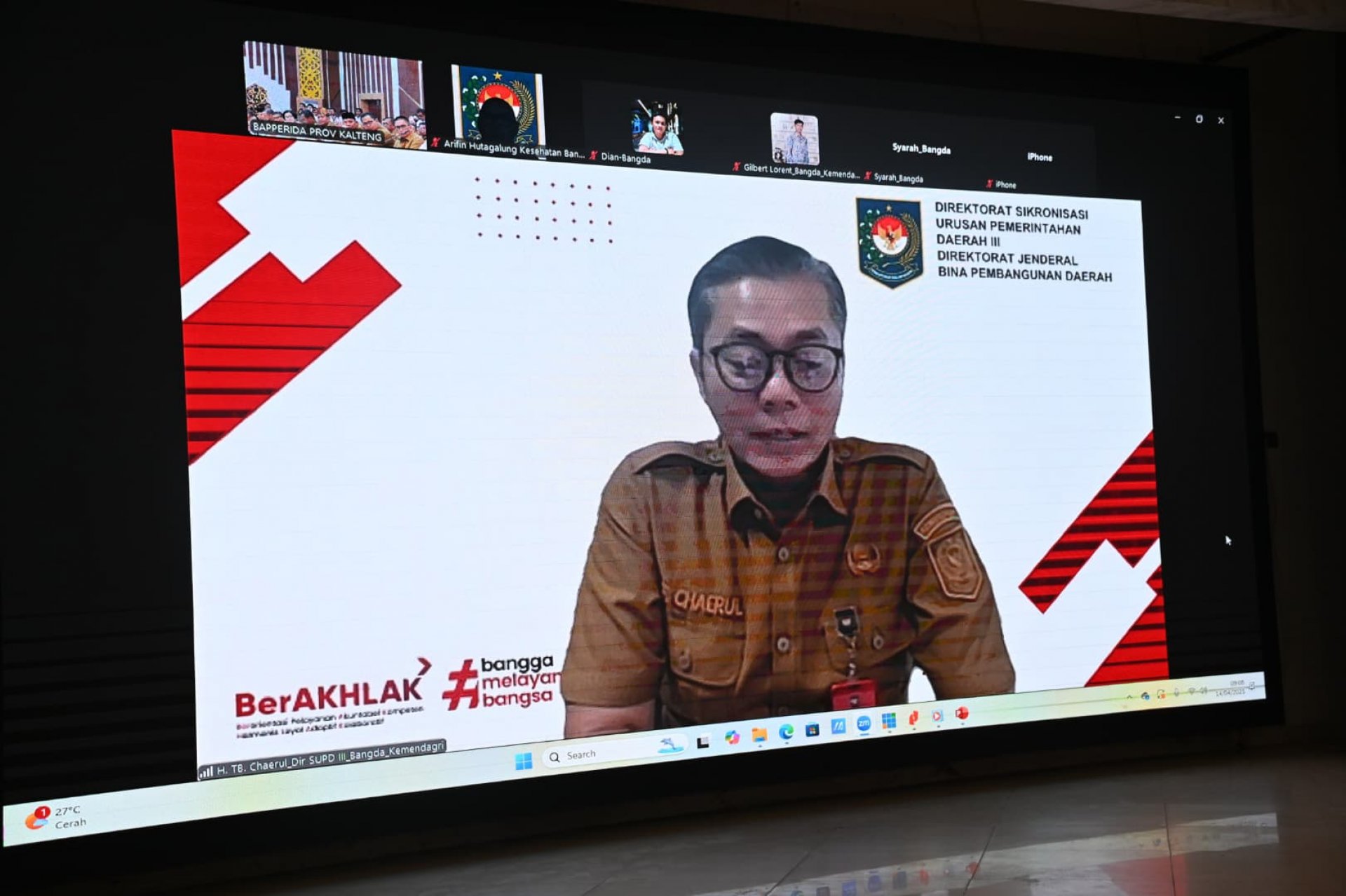 Kemendagri Apresiasi Upaya Penurunan Stunting di Provinsi Kalimantan Tengah