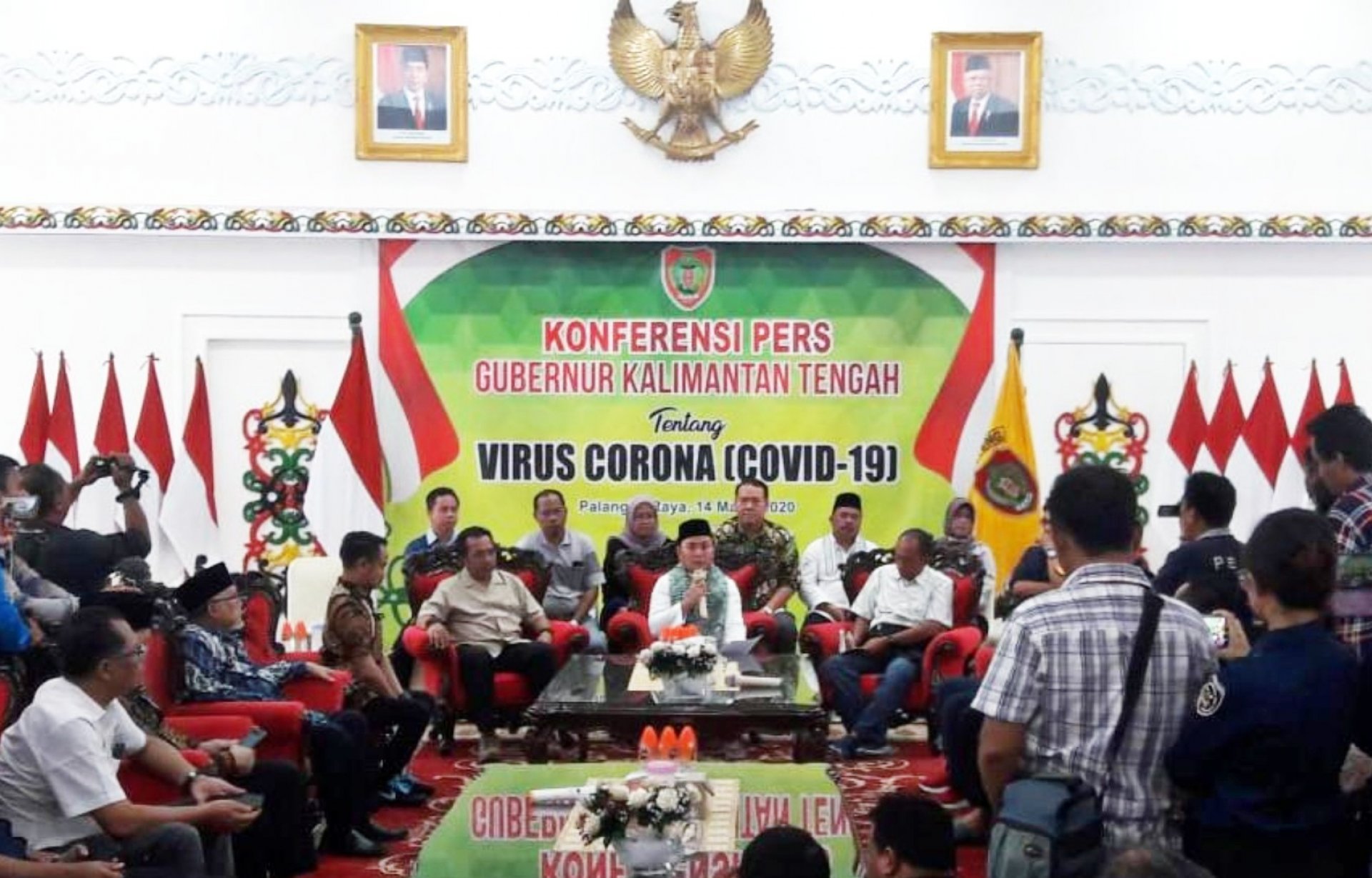 Cegah dan Antisipasi Penyebaran Virus Corona di Kalteng, Gubernur Sugianto Keluarkan Surat Edaran