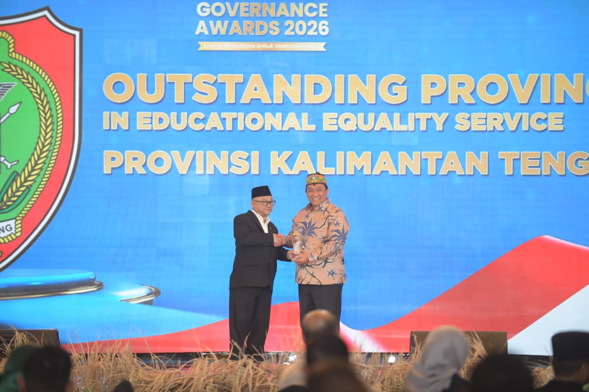 Pemprov Kalteng Raih National Governance Awards 2026 Kategori Pendidikan