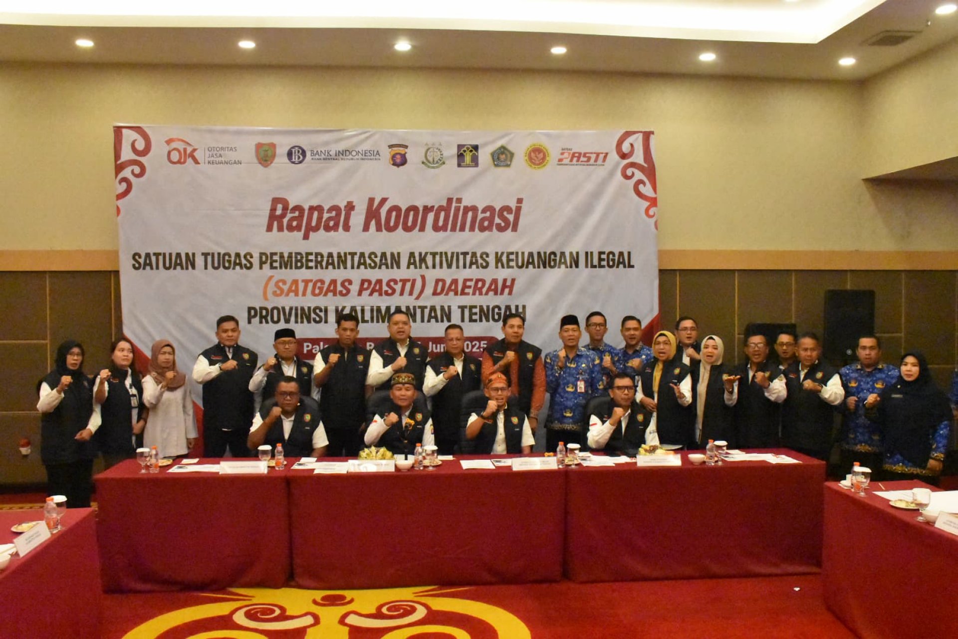 Buka Rakor Satgas PASTI, Gubernur: Forum Strategis Perkuat Sinergi Pemberantasan Aktivitas Keuangan Ilegal di Kalteng