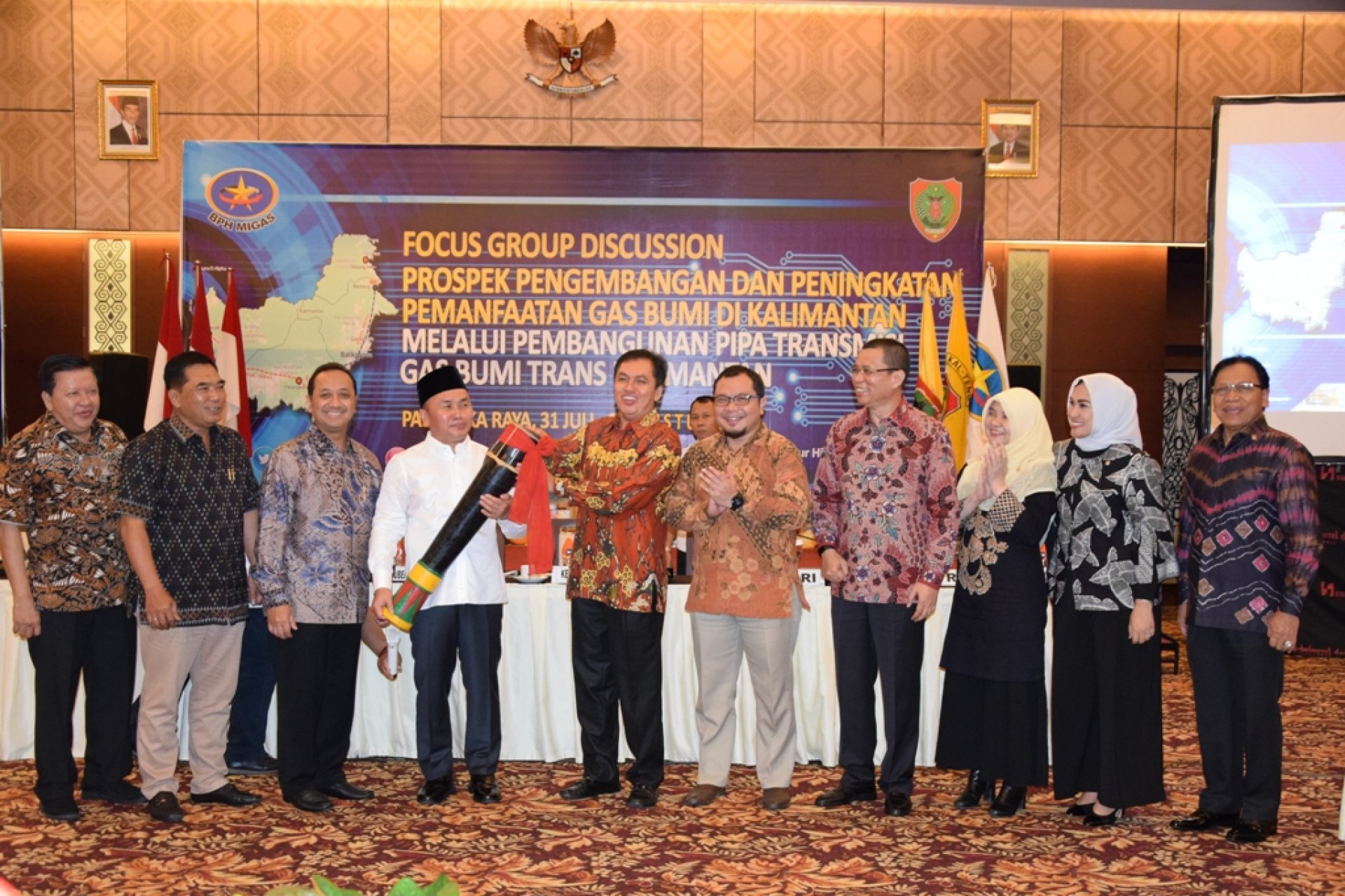 Gubernur Sugianto Nilai Pembangunan Pipa Gas Trans Kalimantan Dapat Tingkatkan Kesejahteraan Masyarakat Kalteng