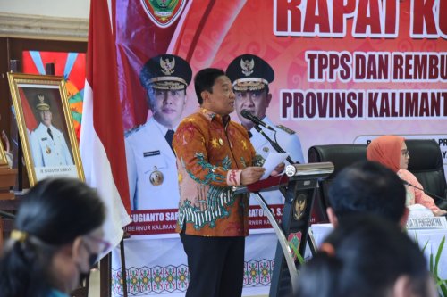 Setda Prov Kalteng - Wagub Edy Pratowo Buka Rakor TPPS Dan Rembuk ...