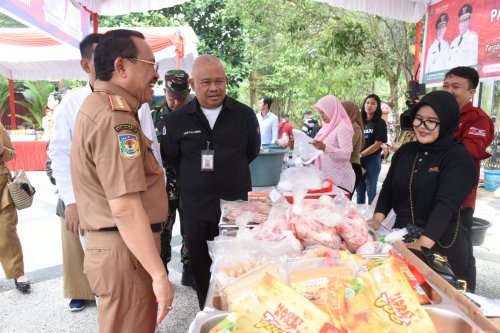 Setda Prov Kalteng Hadiri Gerakan Pangan Murah Serentak Nasional