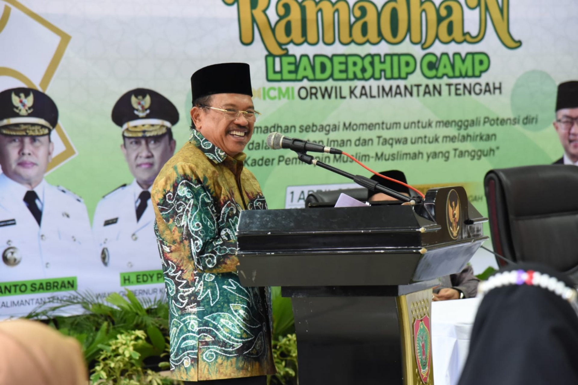 Wakili Gubernur, Sekda Nuryakin Buka Ramadhan Leadership Camp ICMI Orwil Kalteng