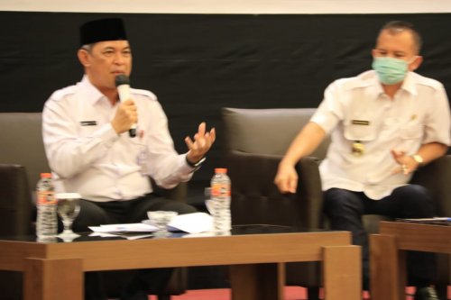 Setda Prov Kalteng Wakili Gubernur Sekda Fahrizal Fitri Buka Rakorda