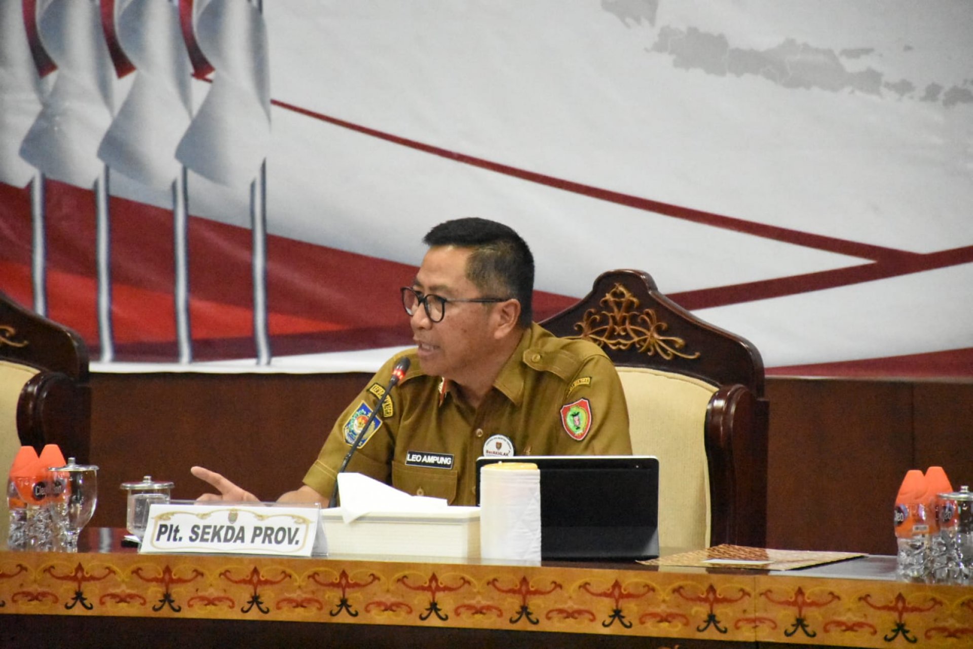 Pemprov Gelar Rapat Pemantapan Peringatan Hari Jadi ke-68 Provinsi Kalimantan Tengah