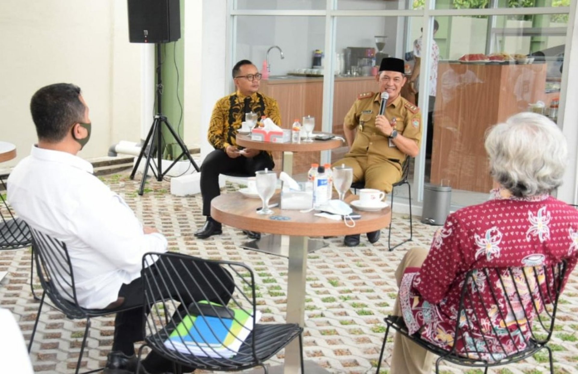 Sekda Kalteng Penuhi Undangan Coffee Break OJK