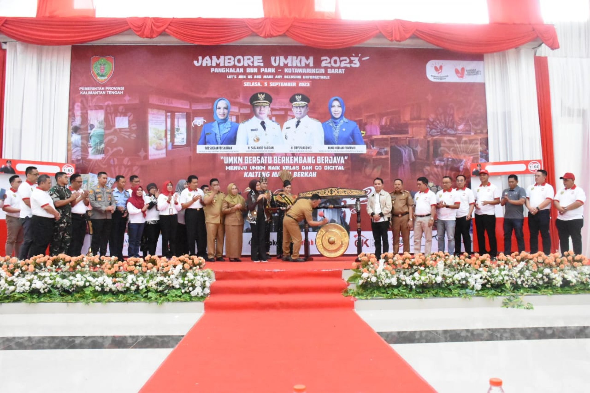 Gubernur Kalteng Resmi Buka Jambore UMKM Wilayah Barat Tahun 2023