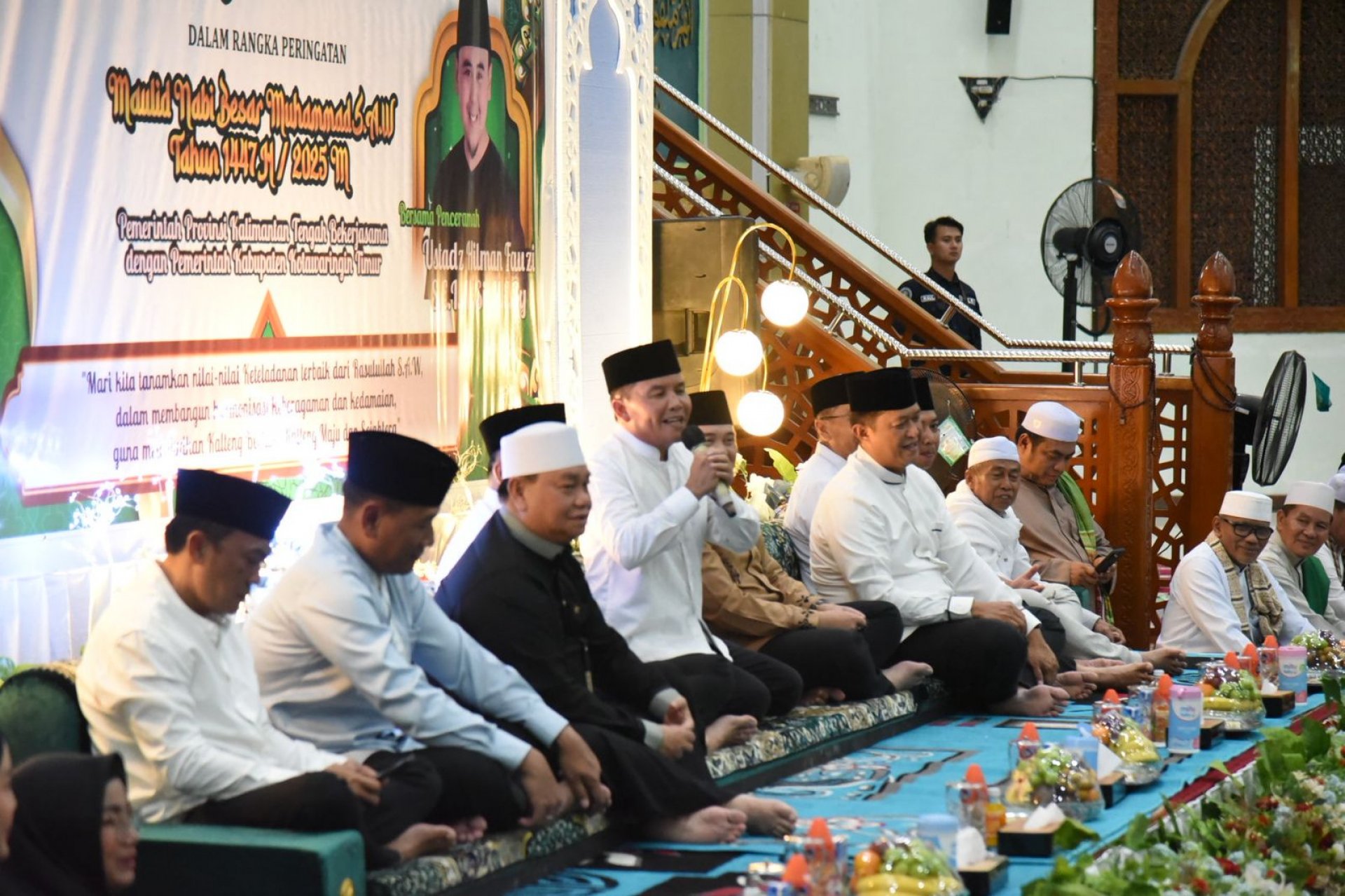 Peringatan Maulid Nabi, Gubernur Ajak Masyarakat Sampit Mempertebal Keimanan dan Ketakwaan