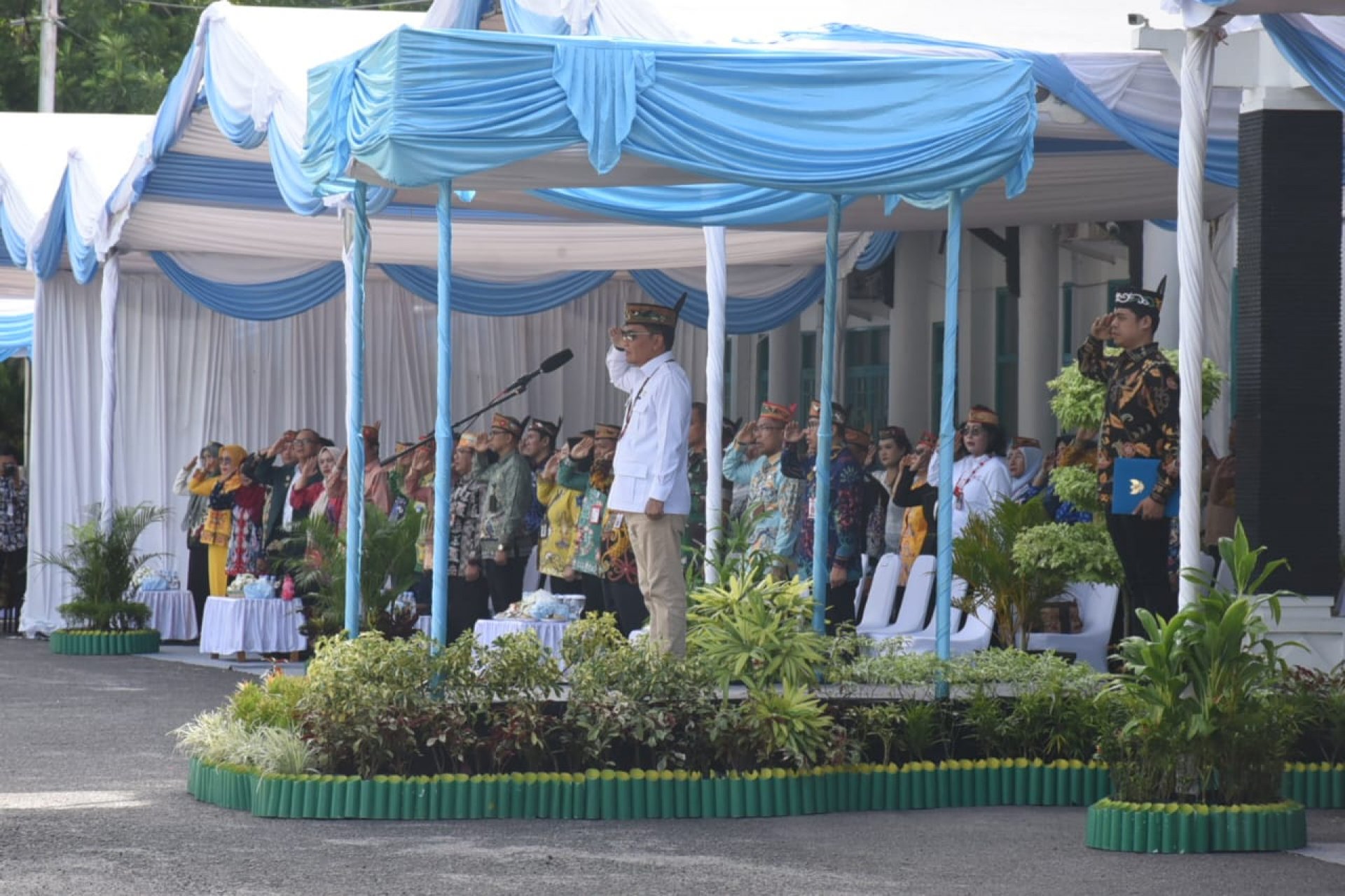 Gubernur Agustiar Sabran Pimpin Upacara Peringatan HKN ke-61 Tingkat Provinsi Kalteng