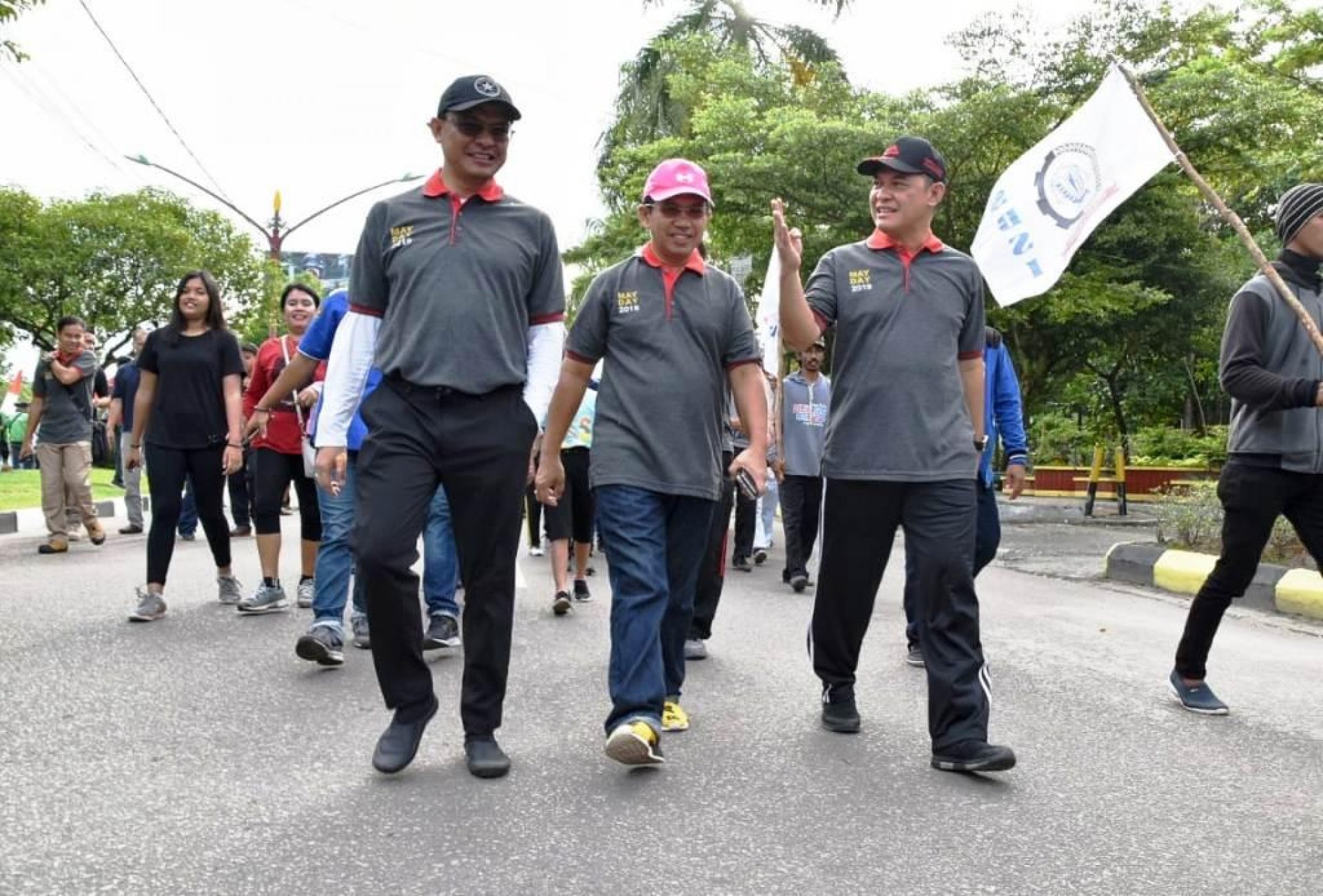 Peringatan “May Day” 2019 Di Kalteng Berlangsung Meriah