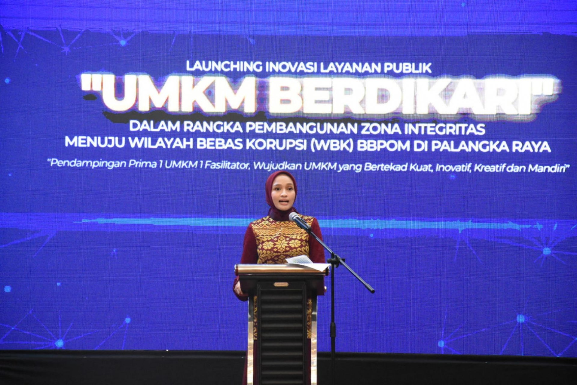 Ketua Dekranasda Dukung Inovasi UMKM BERDIKARI untuk Wujudkan Produk Lokal Kalteng Naik Kelas